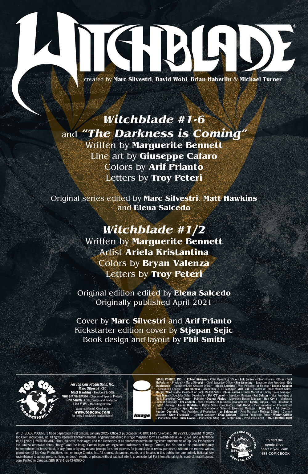 Witchblade Volume 1