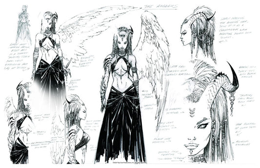 Angelus Character Redesign [c2025], art print