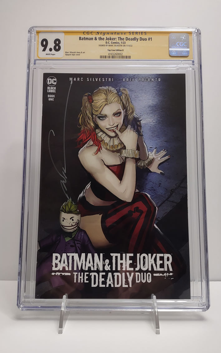 Batman & The Joker: The Deadly Duo #1 (Top Cow Edition B) CGC - Marc Silvestri Signature Edition