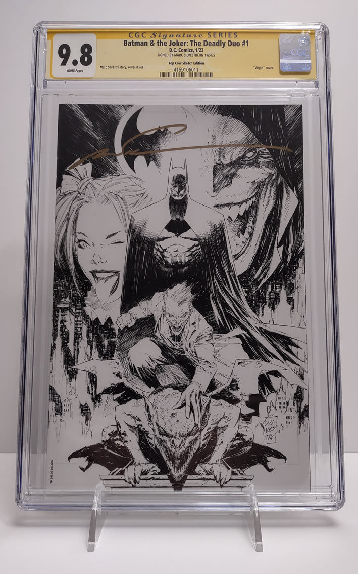 Batman & The Joker: The Deadly Duo #1 (Top Cow Sketch Edition) CGC