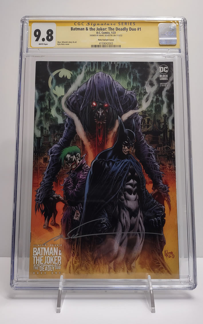 Batman & The Joker: The Deadly Duo #1 (Cvr D Inc 1:25 Kyle Hotz Var) CGC