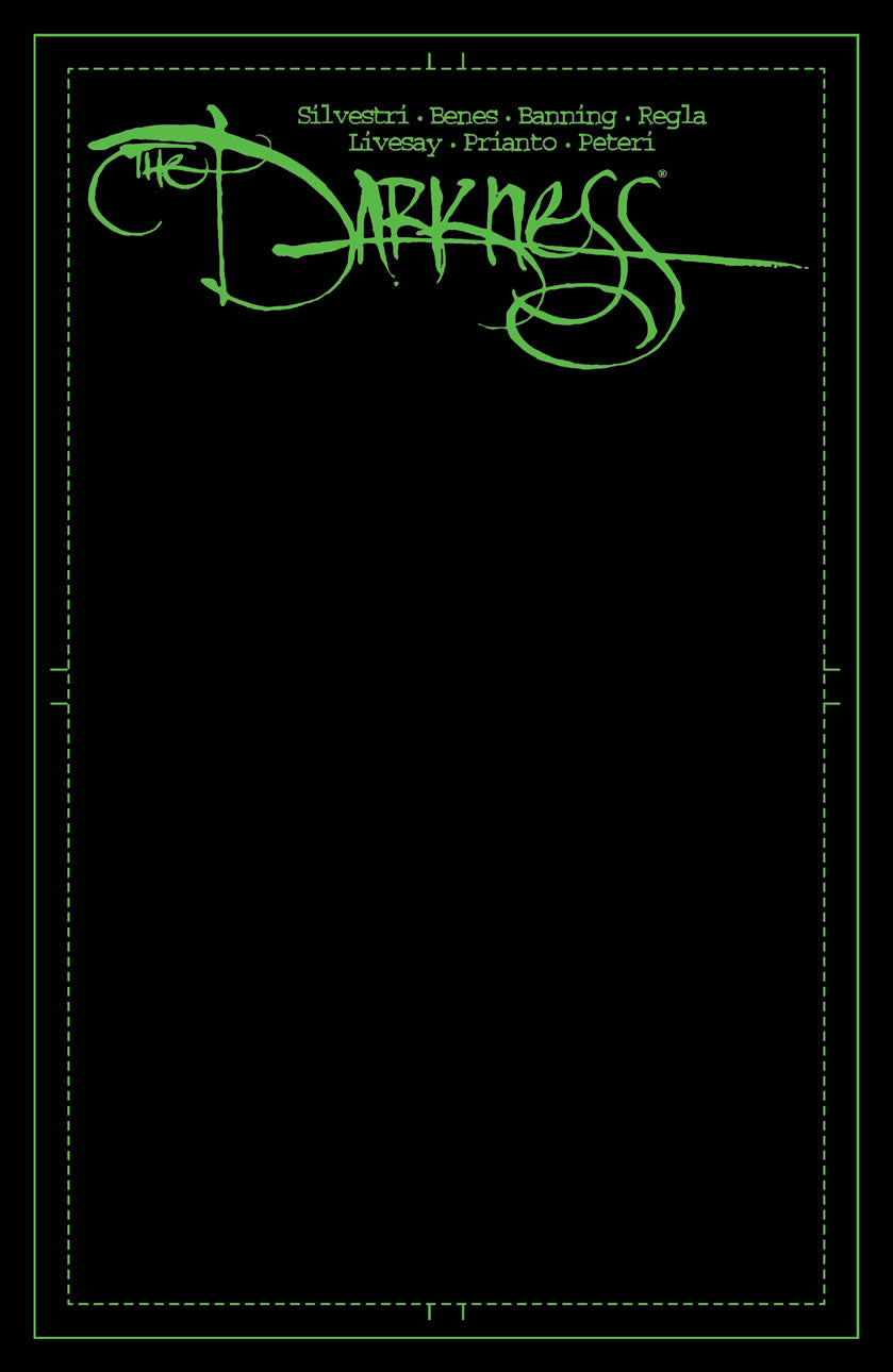 The Darkness [2025] #1 (Variant Cover - Black Blank Sketch)