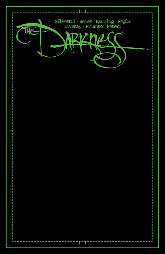 The Darkness [2025] #1 (Variant Cover - Black Blank Sketch)