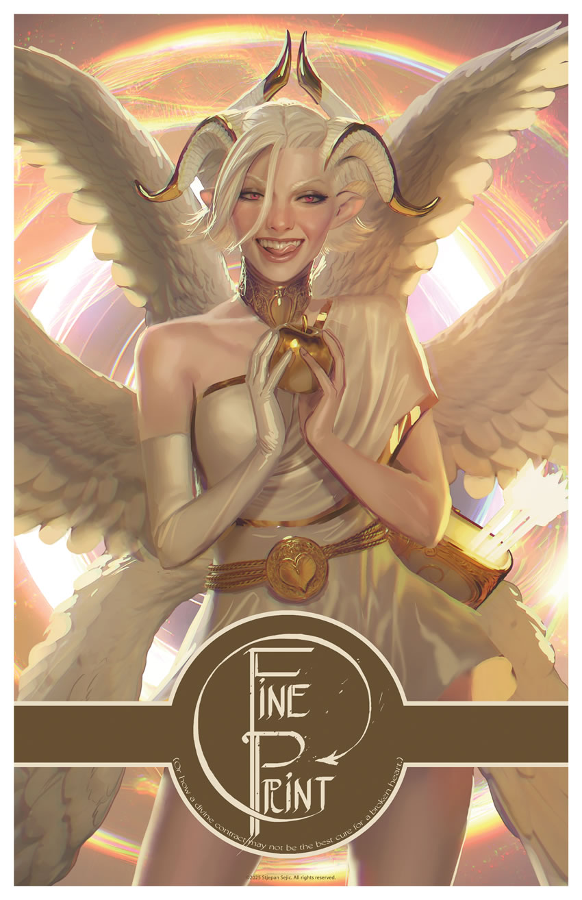Fine Print volume 3 - Cover, art print