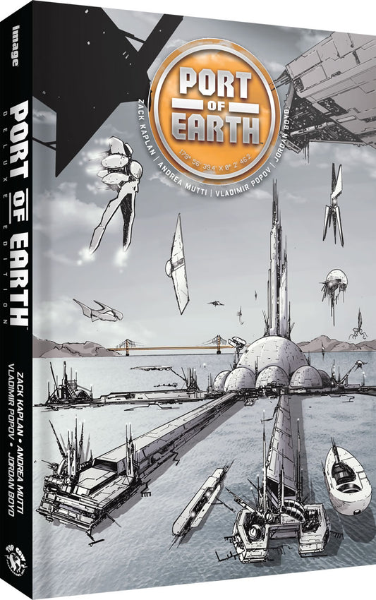 Port of Earth Deluxe Edition HC. Direct Market Edition