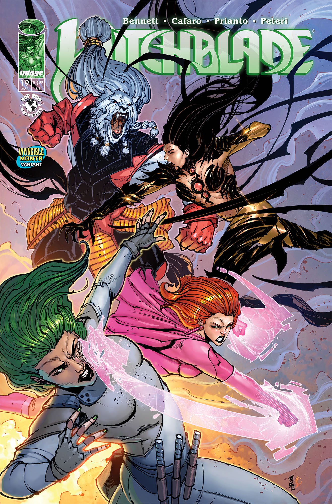 Witchblade #19, [2024] Cover E, INVINCIBLE Team-Up Variant